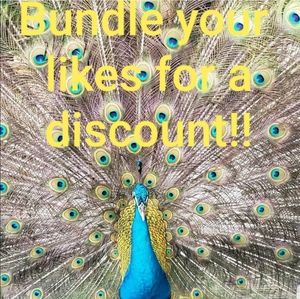 Bundle your likes for a discount!!!
